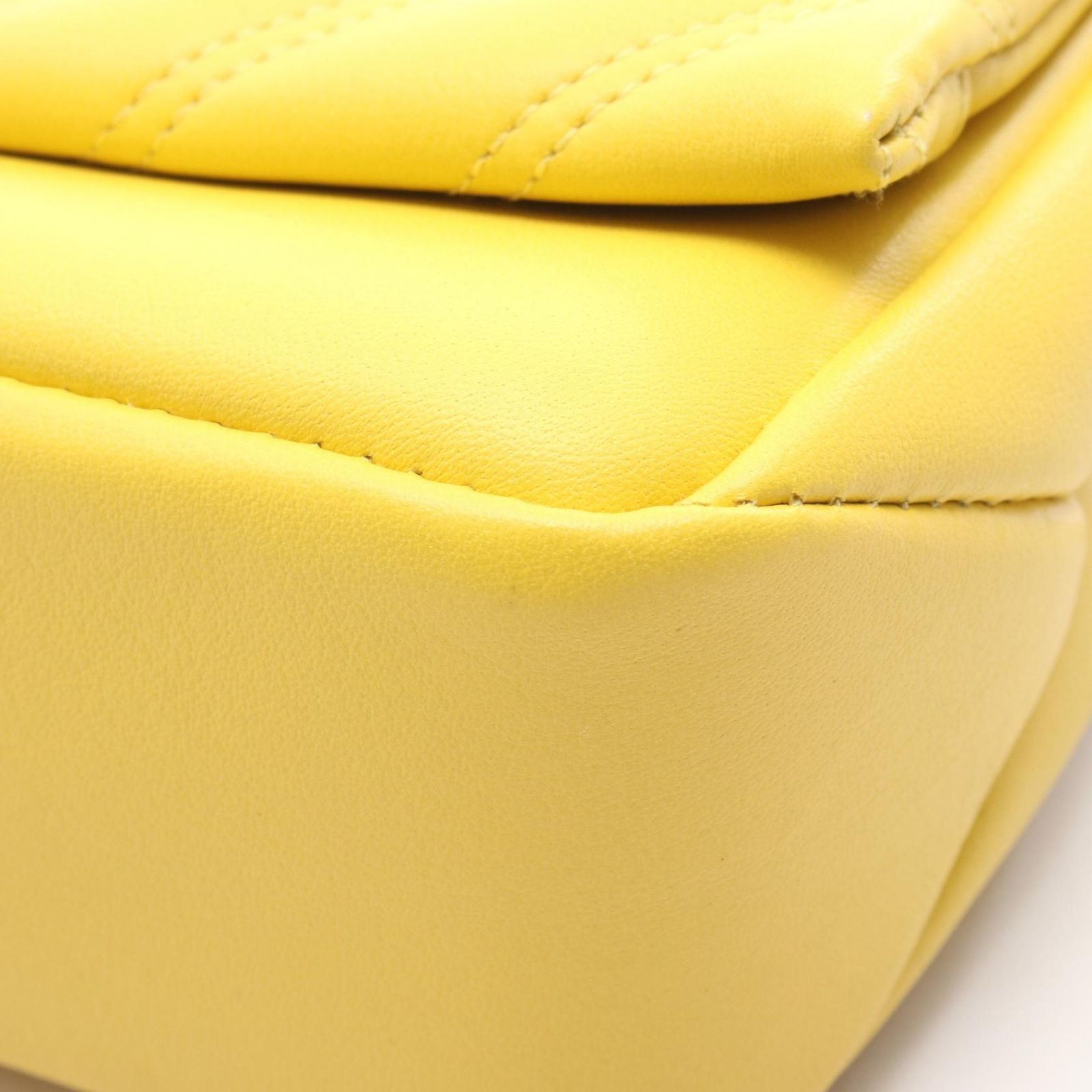 ブルガリ BVLGARI ショルダーバッグ セルペンティ カボション イエロー