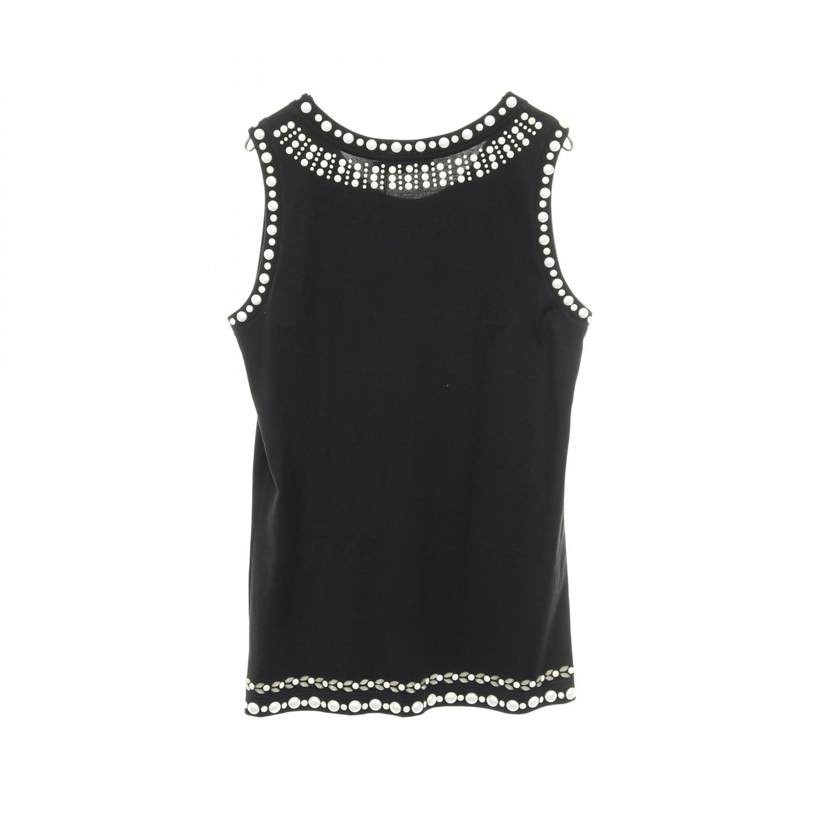 極美品 DOLCE&GABBANA ロゴタグ付き タンクトップ ブラック ② 極美品 DOLCE&GABBANA ロゴタグ付き タンクトップ ブラック 2025年最新