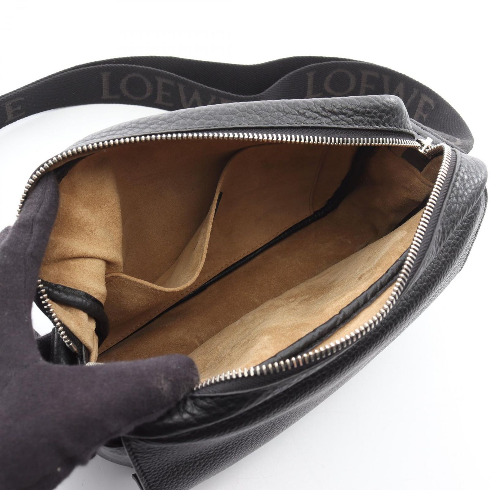 ロエベ LOEWE ショルダーバッグ ペブル メッセンジャーバッグ  