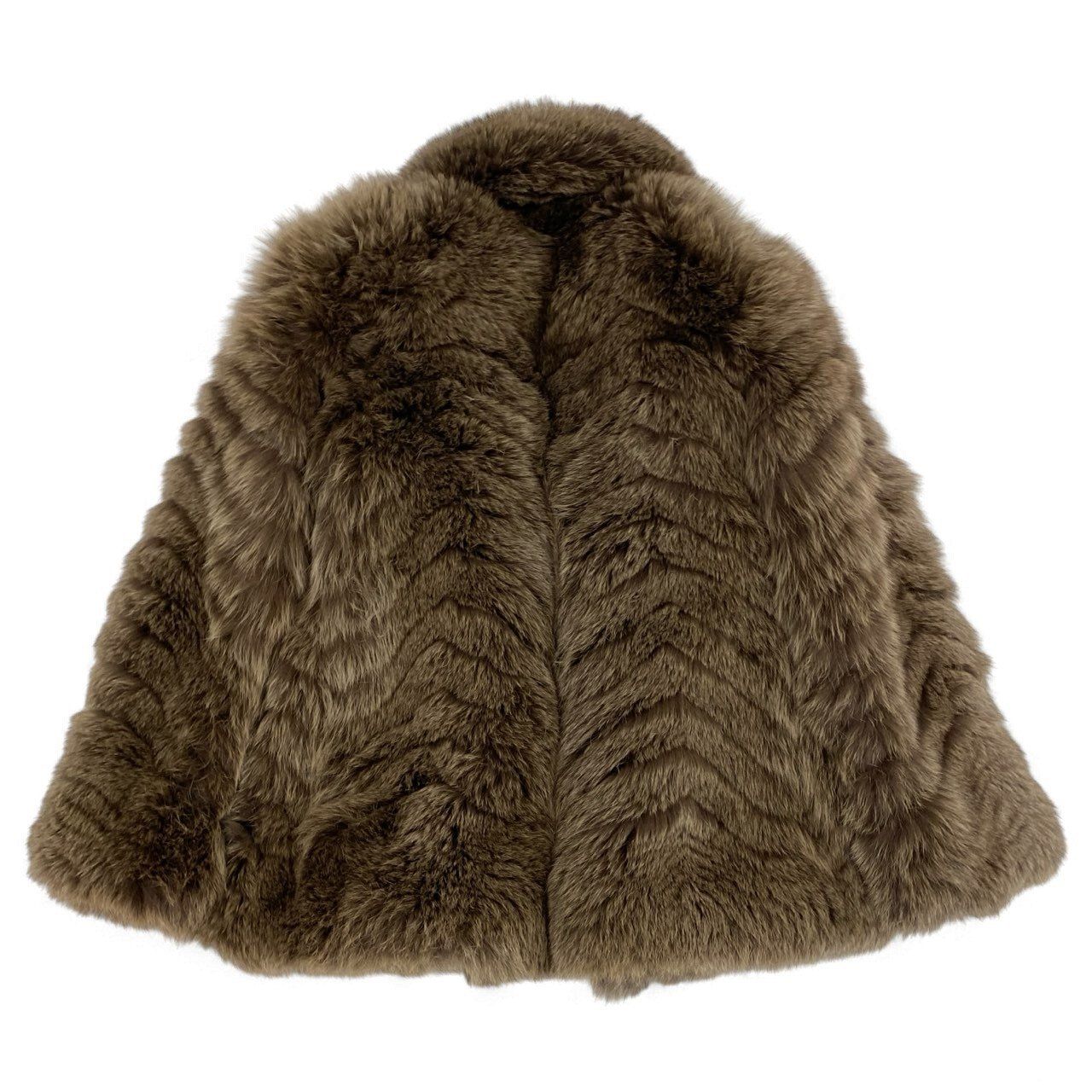 52k19 SAGA FOX サガフォックス 銀サガ 染め ブルーフォックス ファー