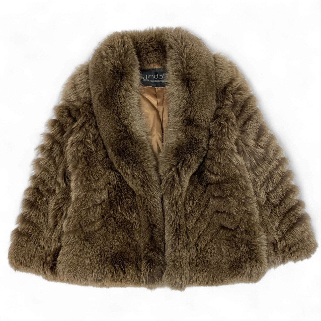 52k19 SAGA FOX サガフォックス 銀サガ 染め ブルーフォックス ファー