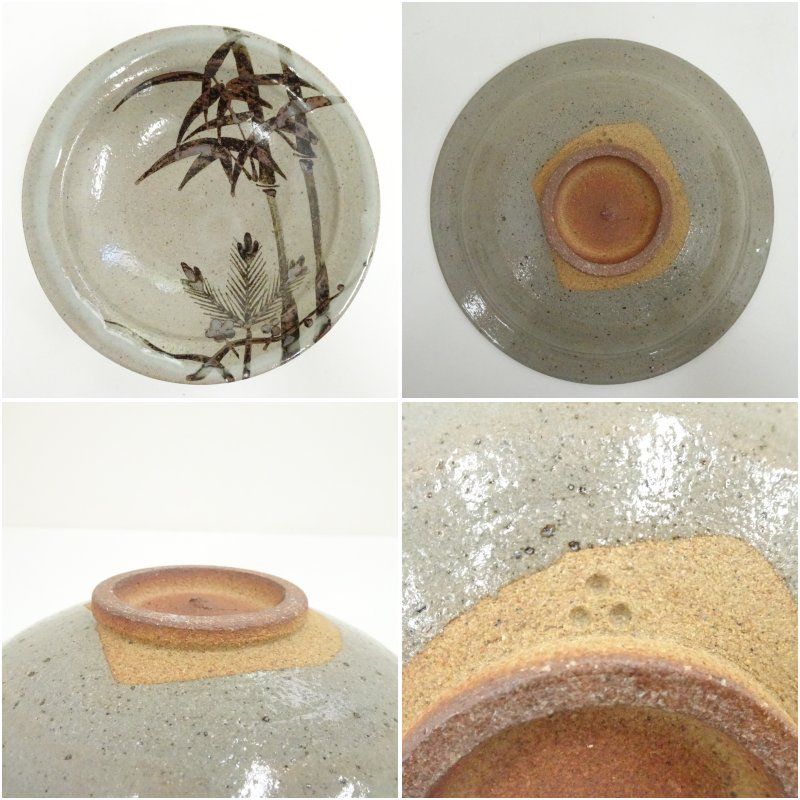 唐津焼 十三代 中里太郎右衛門窯造 絵唐津皿（共箱） 食器 おしゃれ