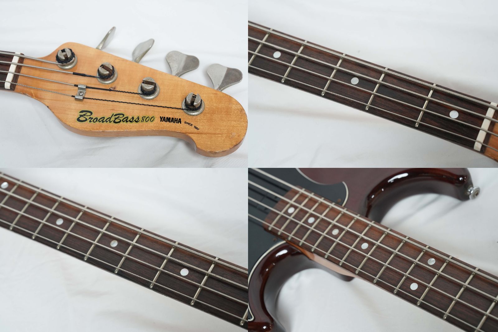 ☆YAMAHA☆Broad Bass 800 BB-800 Wine Red 付 日本製 ヤマハ エレキ