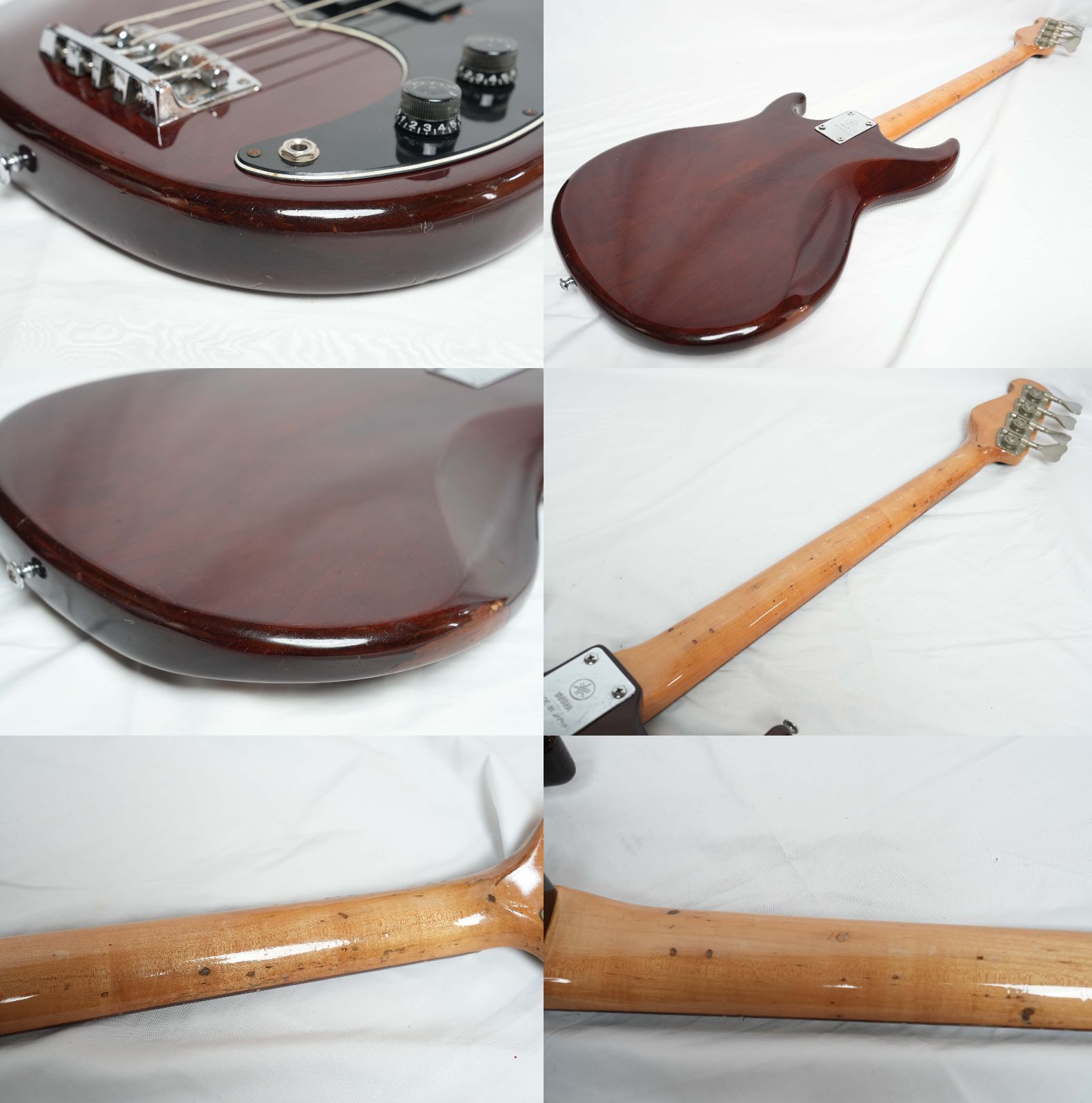 ☆YAMAHA☆Broad Bass 800 BB-800 Wine Red 付 日本製 ヤマハ エレキ