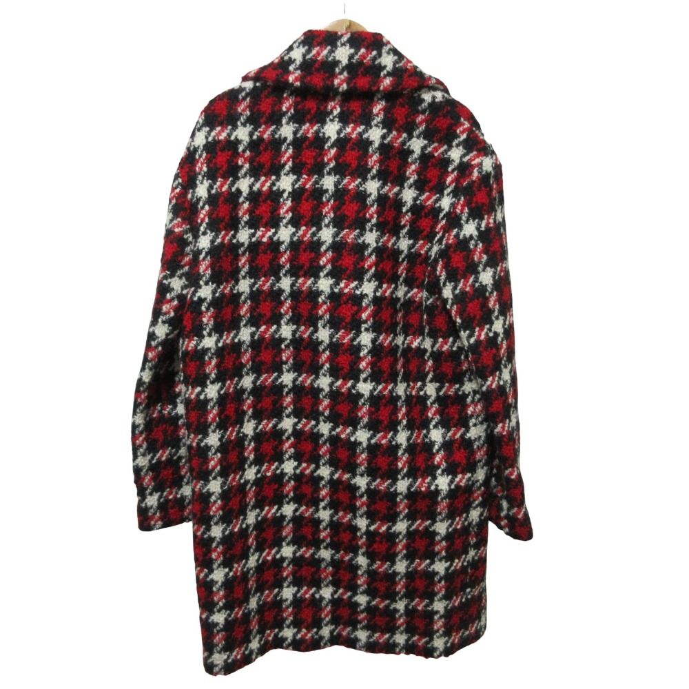 TAGLIATORE タリアトーレ 千鳥柄 チェスターコート イタリア製　白黒 TAGLIATORE】【al duca d'aosta】【アル ドゥカ ダオスタ