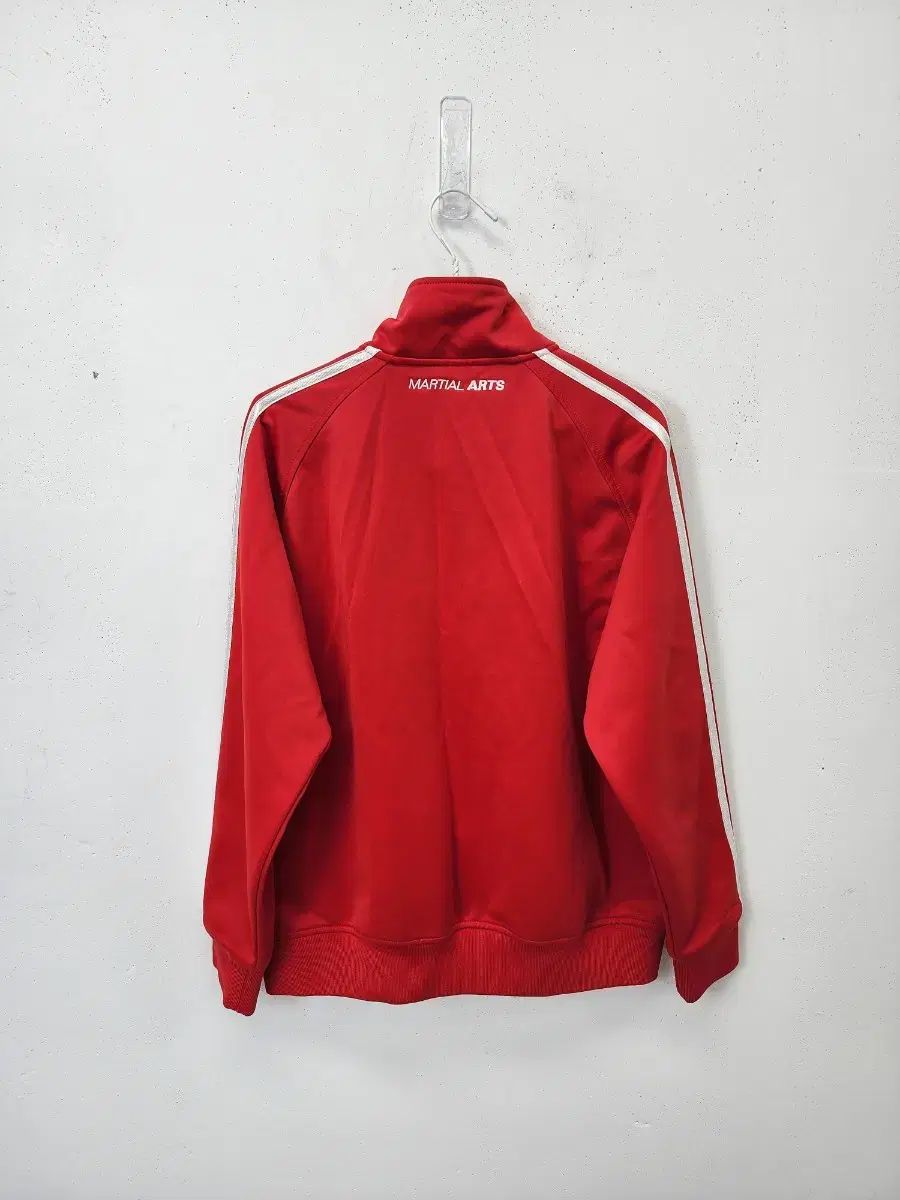 アディダス 3本線 トラック ジャケット レッド - メルカリ