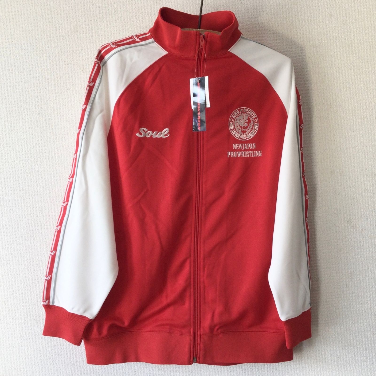 11086 【未使用】SOUL SPORTS 新日本プロレス ジャージ セットアップ