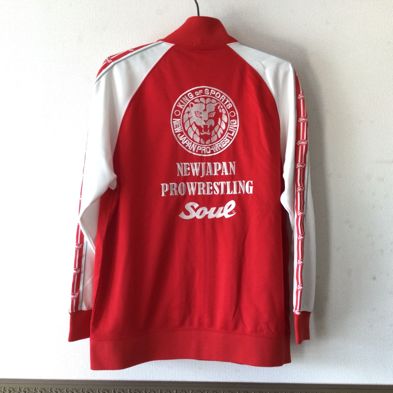 11086 【未使用】SOUL SPORTS 新日本プロレス ジャージ セットアップ