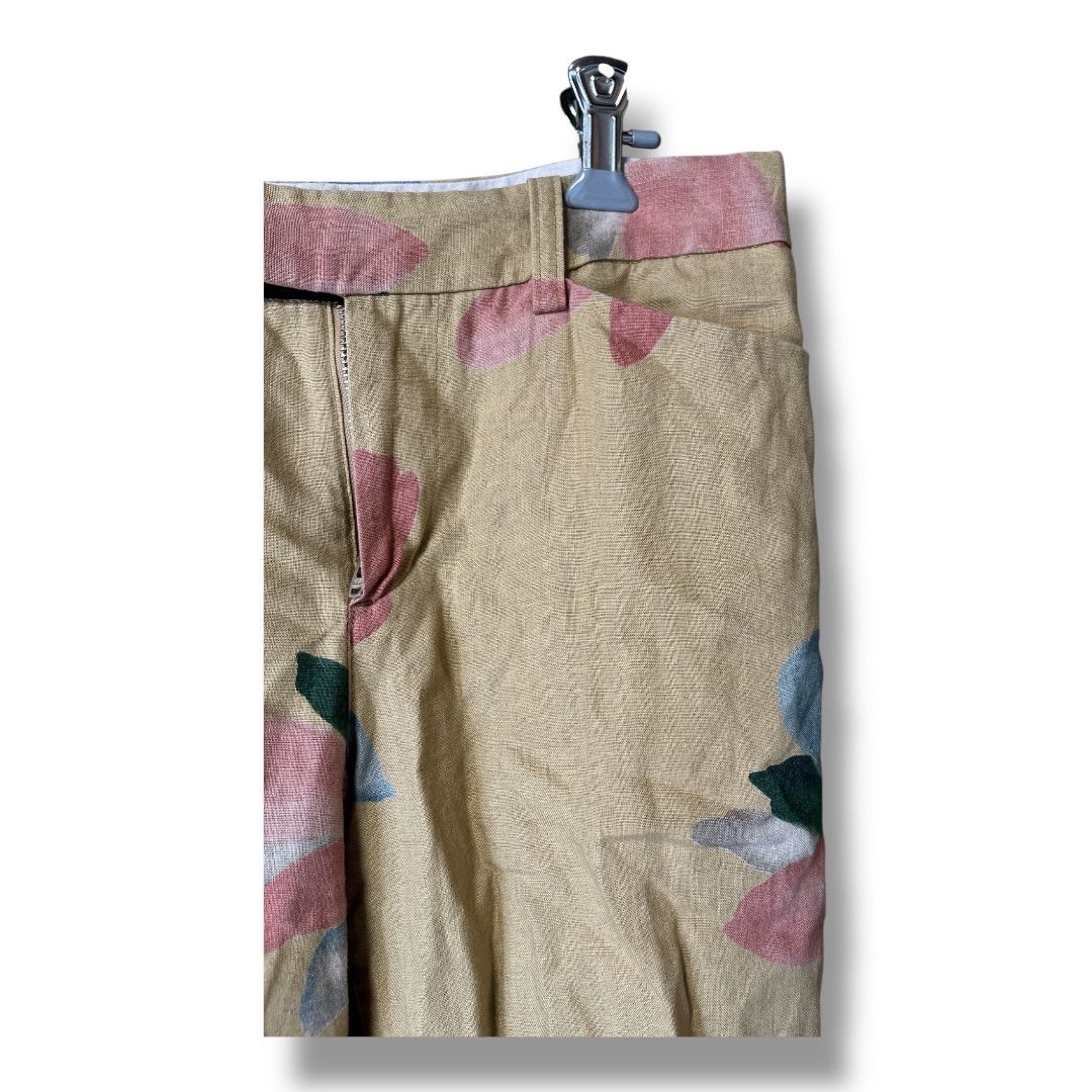 パラスパレス　リネンパンツ 40／－リネン ストレートイージーパンツ