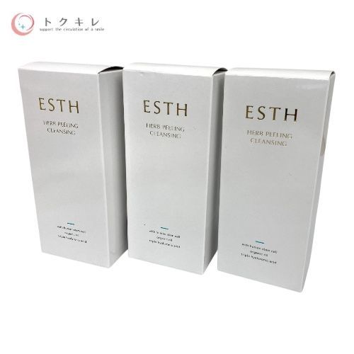 トクキレ】ESTH エス ハーブピーリングクレンジング 120g ×3本セット