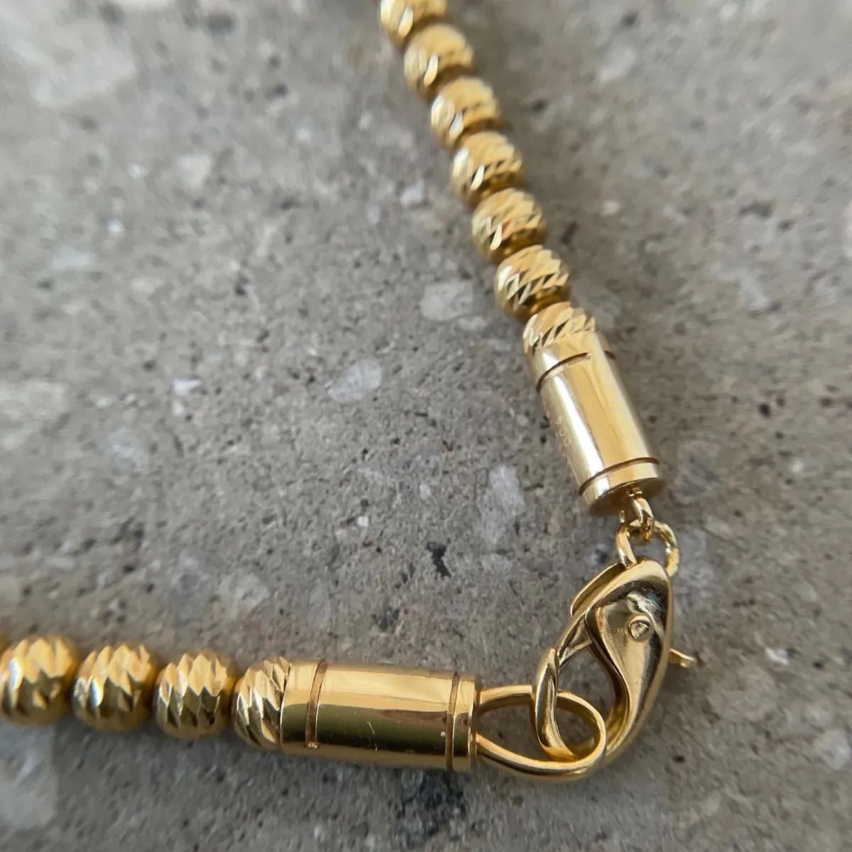 SJX ゴールドグリッター ネックレス GOLD GLITTER NECKLACE (L) 45cm