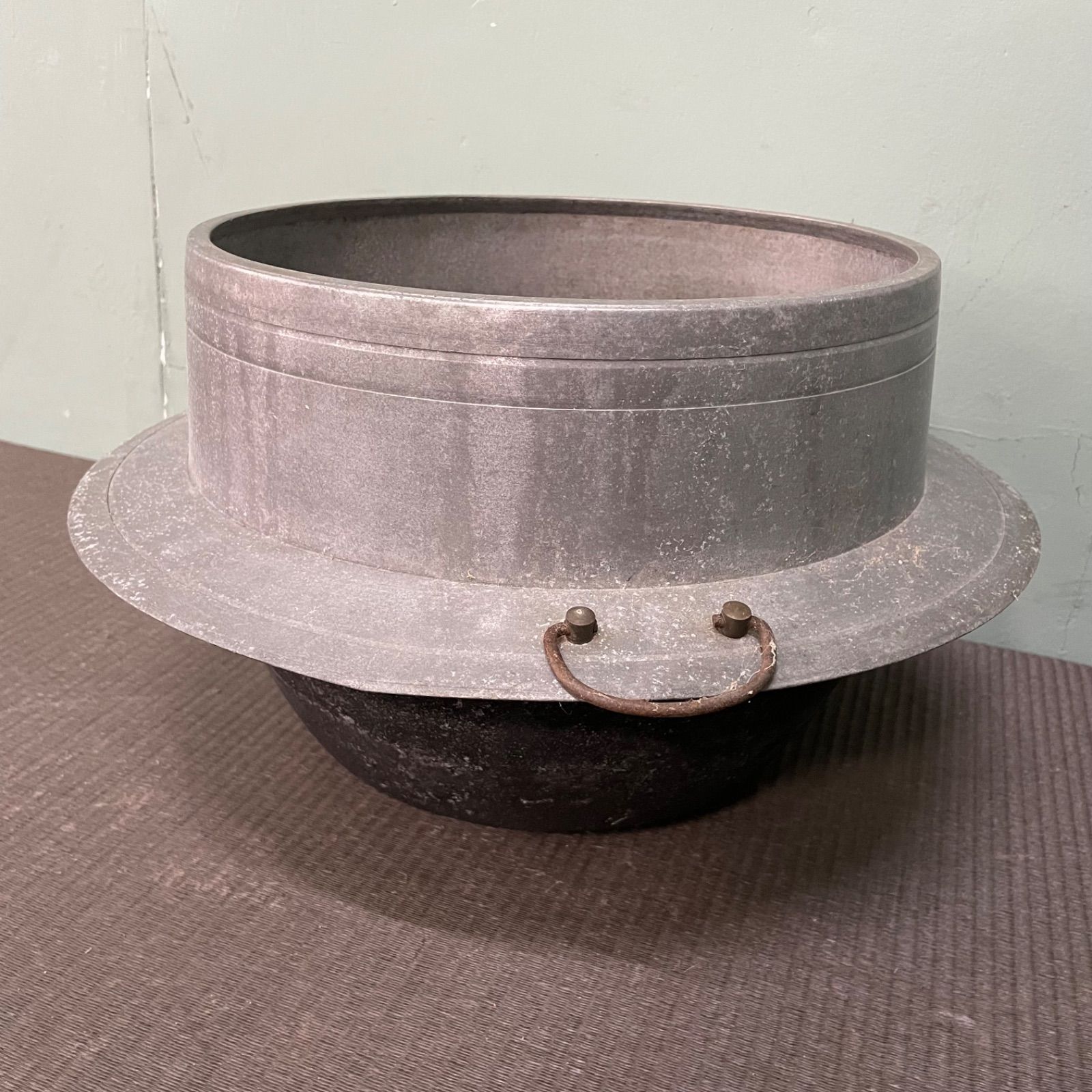 ♭ 羽釜 昭和 炊き出し 内径29cm レトロ アンティーク - メルカリ