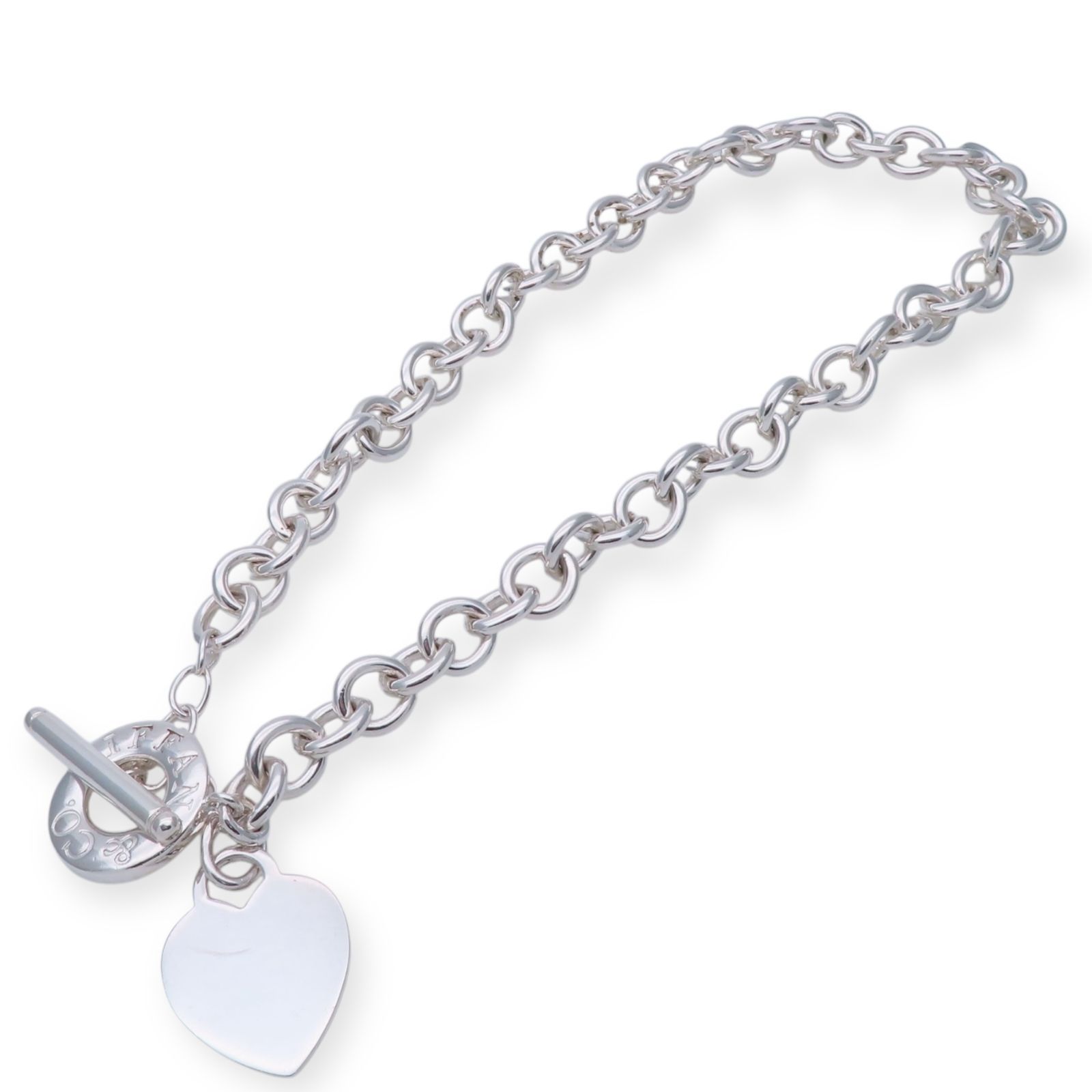 美品 Tiffany&Co. ティファニー リターントゥ ハート トグル シルバー