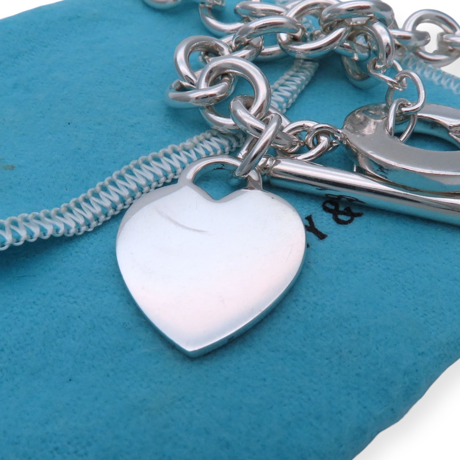 美品 Tiffany&Co. ティファニー リターントゥ ハート トグル シルバー 美品 Tiffany&Co. ティファニー リターントゥ ハート トグル シルバー