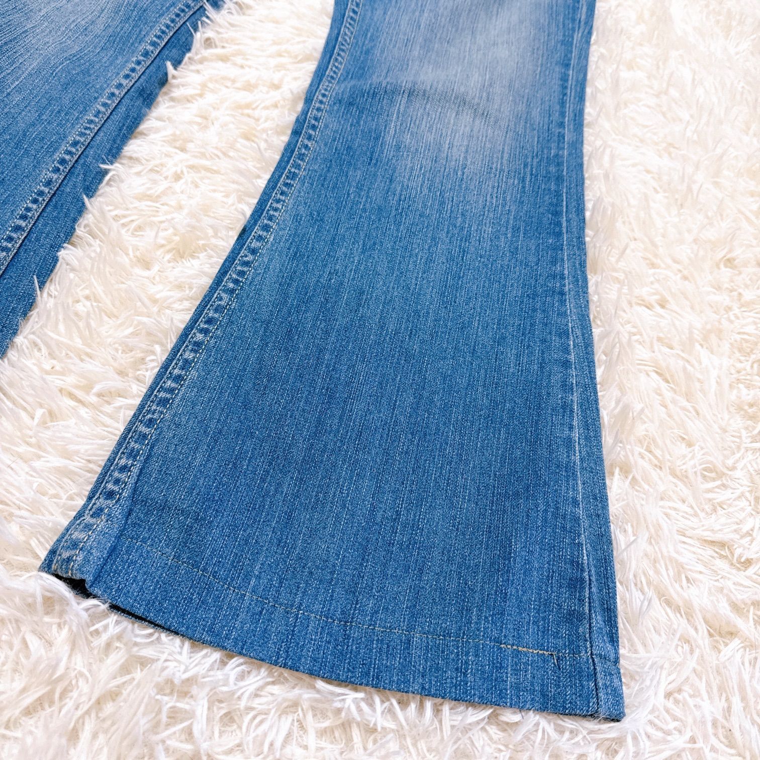 レディース メンズ フレアパンツリーバイス LEVI'SSuperlow Bootcut