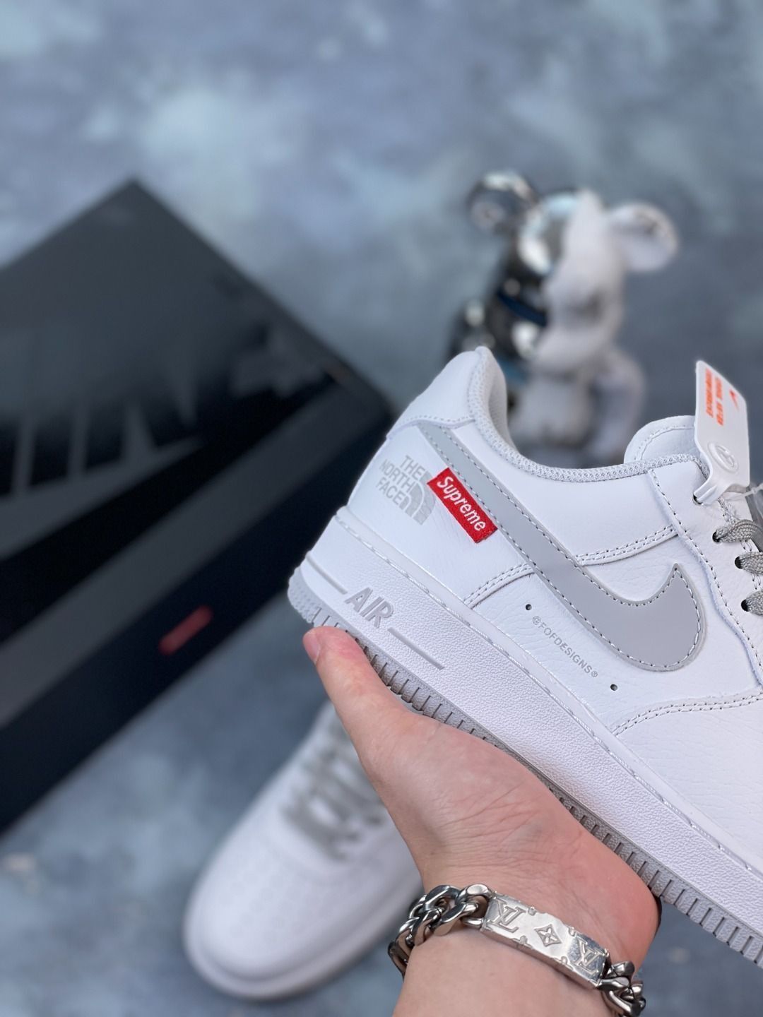 全新未使用男女兼用 Nike Air Force 1 ′07 x Supreme 01 - メルカリ