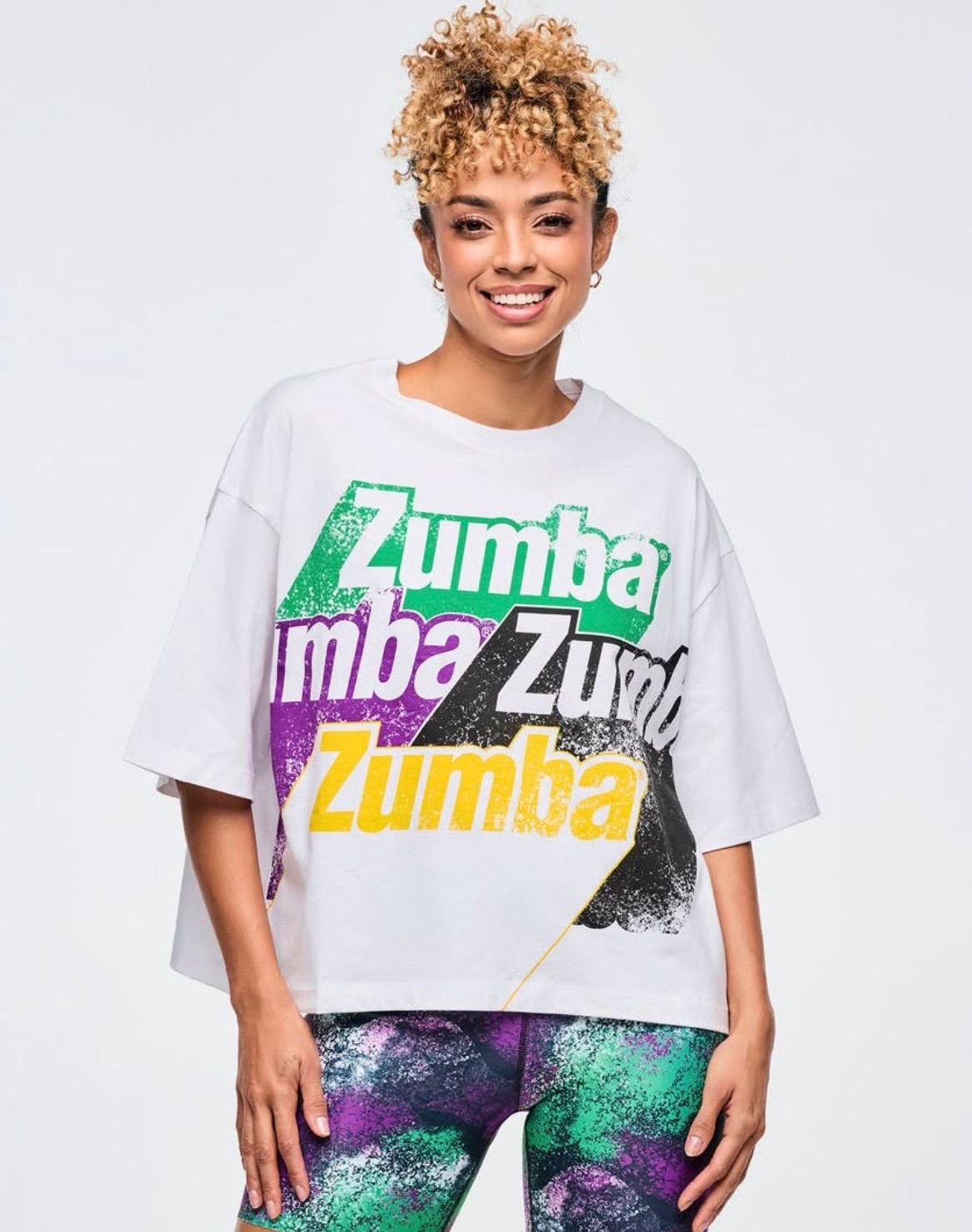 Apres Zumba Oversized Boxy Crop Top ズンバ 正規品 ZUMBA - メルカリ