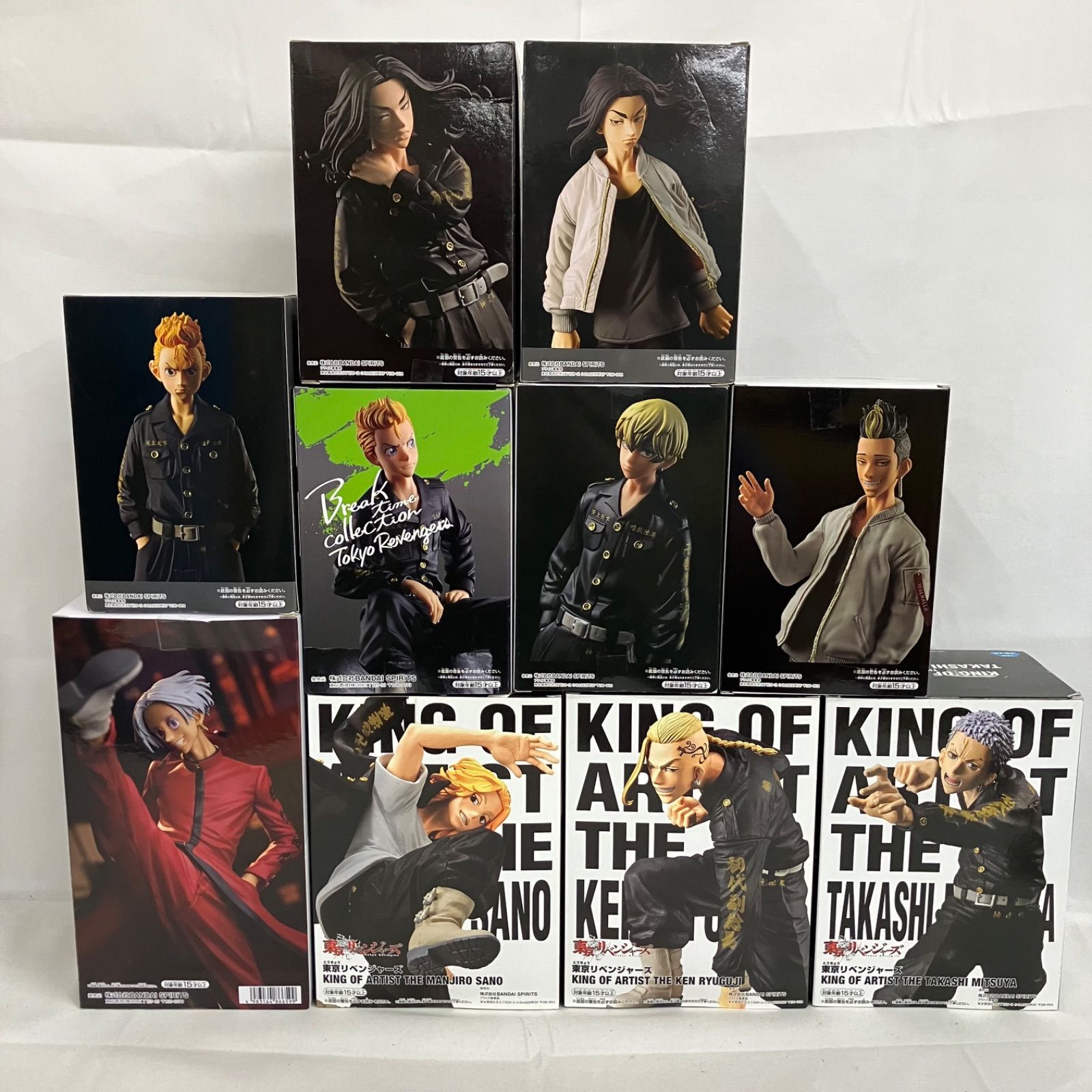東京リベンジャーズフィギュアまとめ売り 未開封 東京リベンジャーズ フィギュア まとめ 10個セット SFJ371 c101