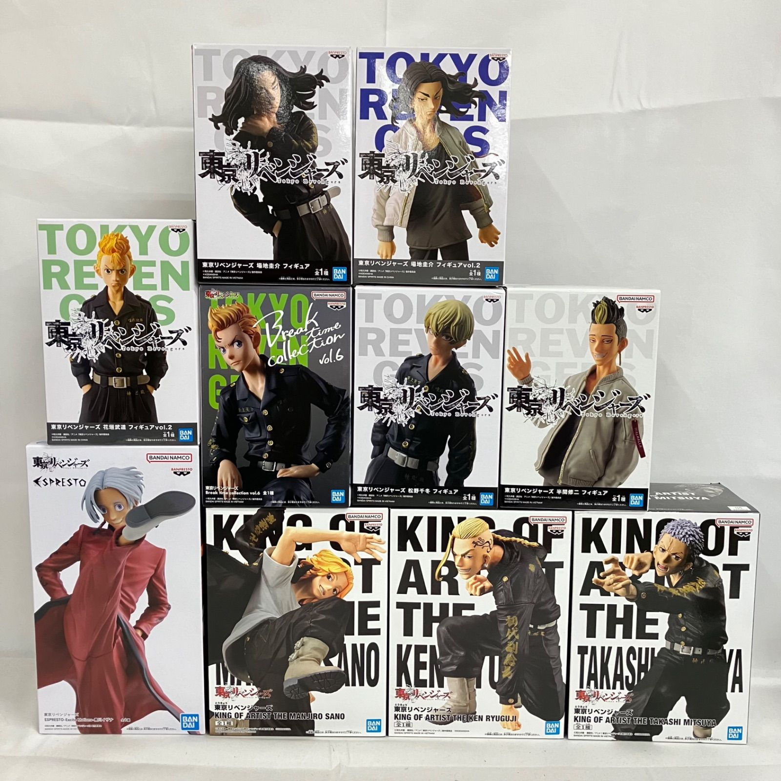 未開封 東京リベンジャーズ フィギュア まとめ 10個セット SFJ371 c101