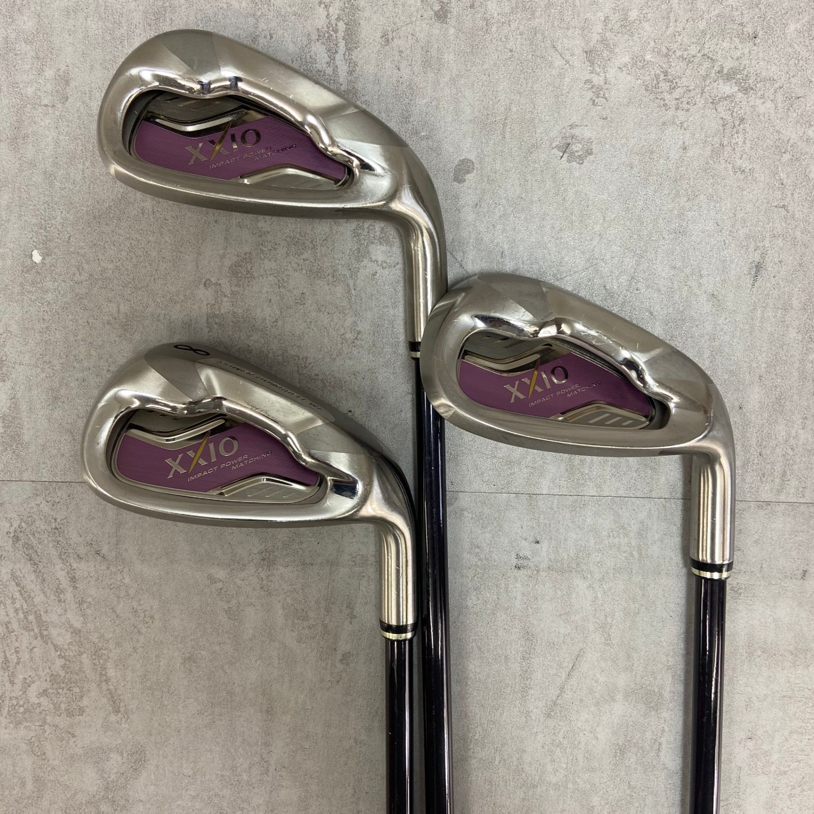 ゼクシオ 6代目 MP600 レディースゴルフ アイアンセット 5本 L 右利き