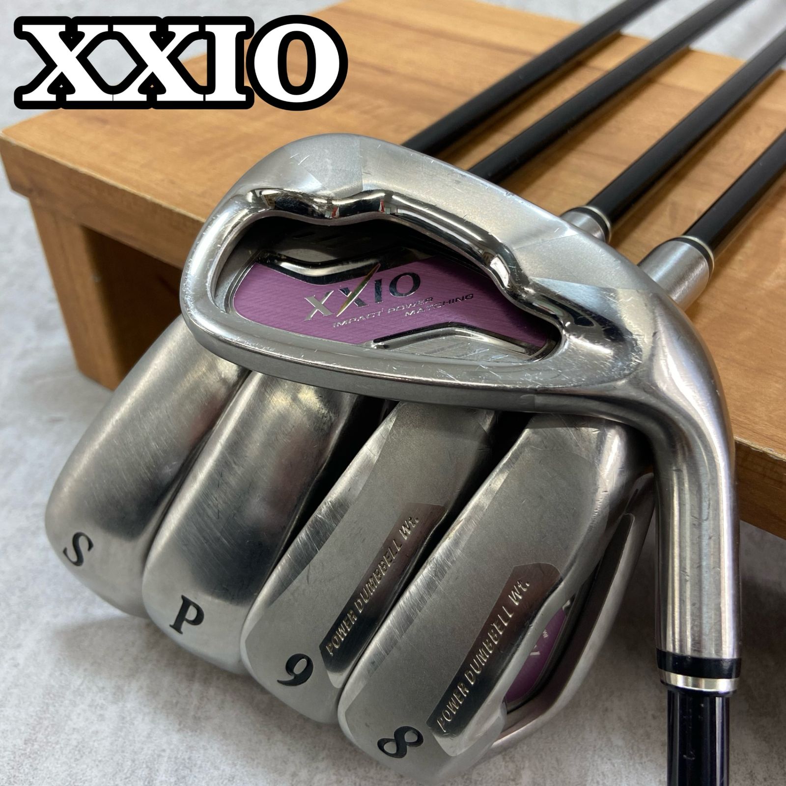 ゼクシオ 6代目 MP600 レディースゴルフ アイアンセット 5本 L 右利き