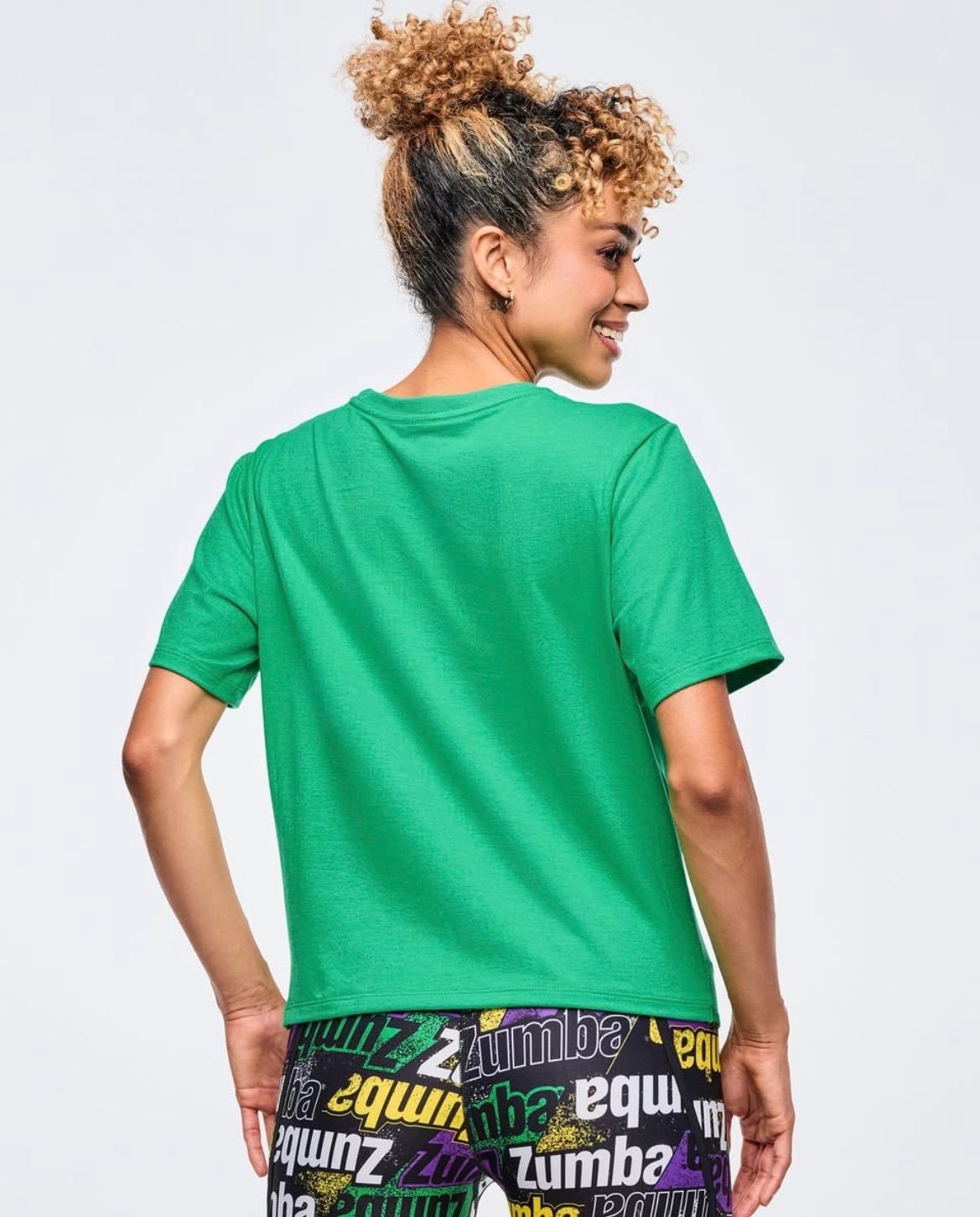 Apres Zumba Short Sleeve Front Twist Top ズンバ 正規品 ZUMBA