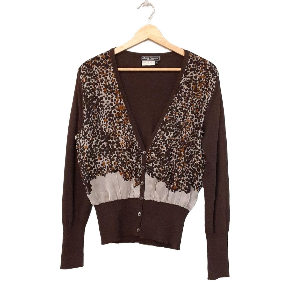 サルバトーレフェラガモ カーディガン サイズM レディース美品