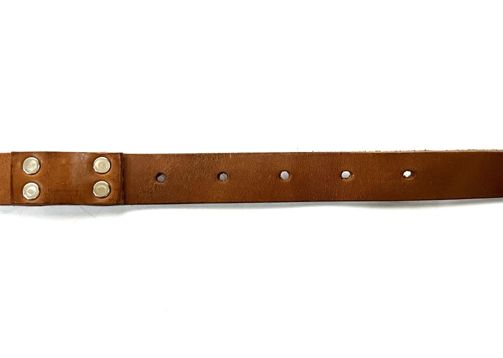 ビッケンバーグ レザー ベルト 90s ヴィンテージ 希少 デッドストック DIRK BIKKEMBERGS｜ダーク