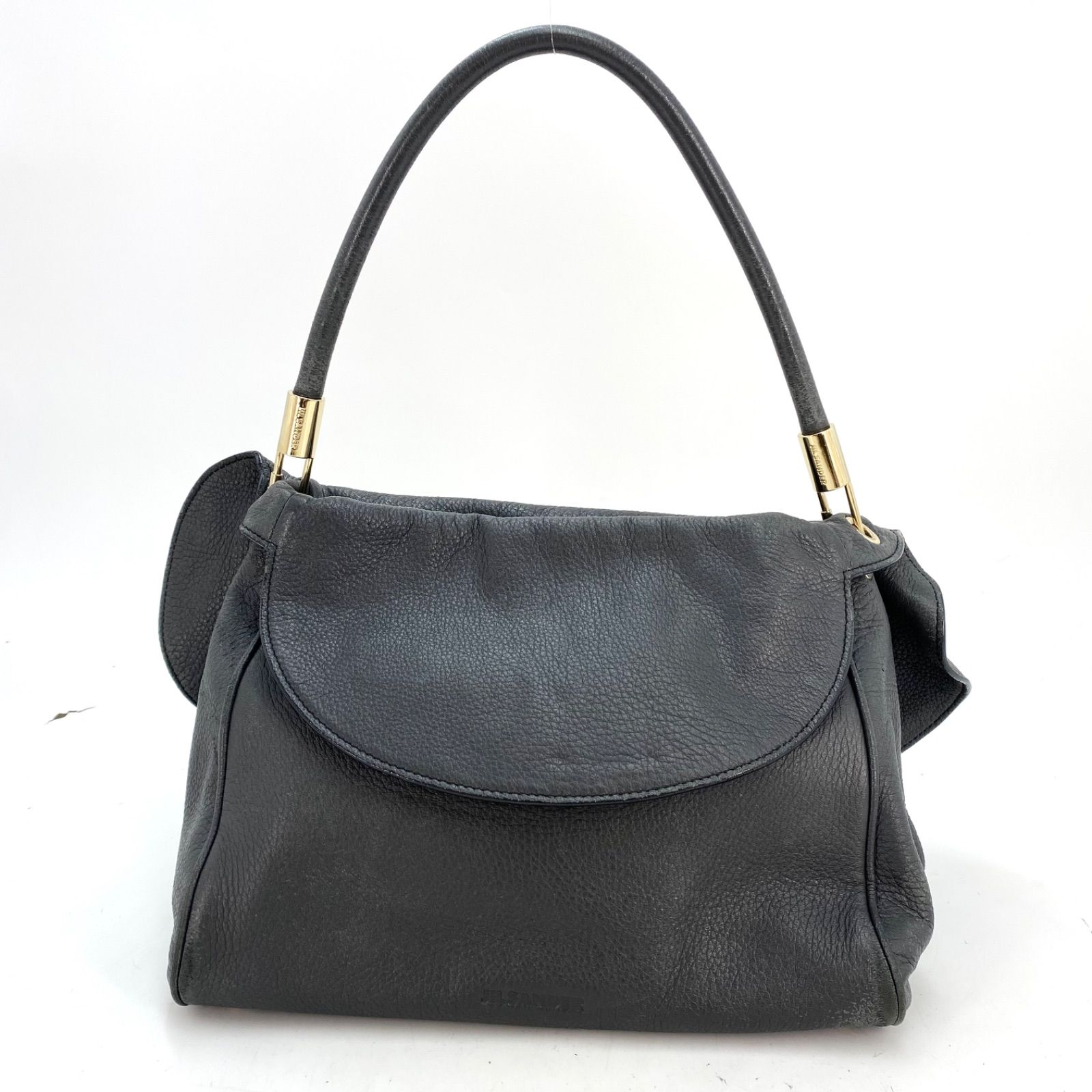 ジルサンダー ハンド トートバッグ 革 グレー フォーマル FX530 - メルカリ