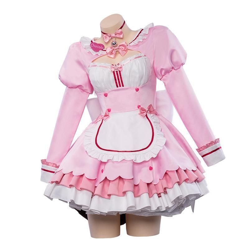 悠窩窩 ネコぱら ショコラ メイド コスプレ 衣装 meilu 51204
