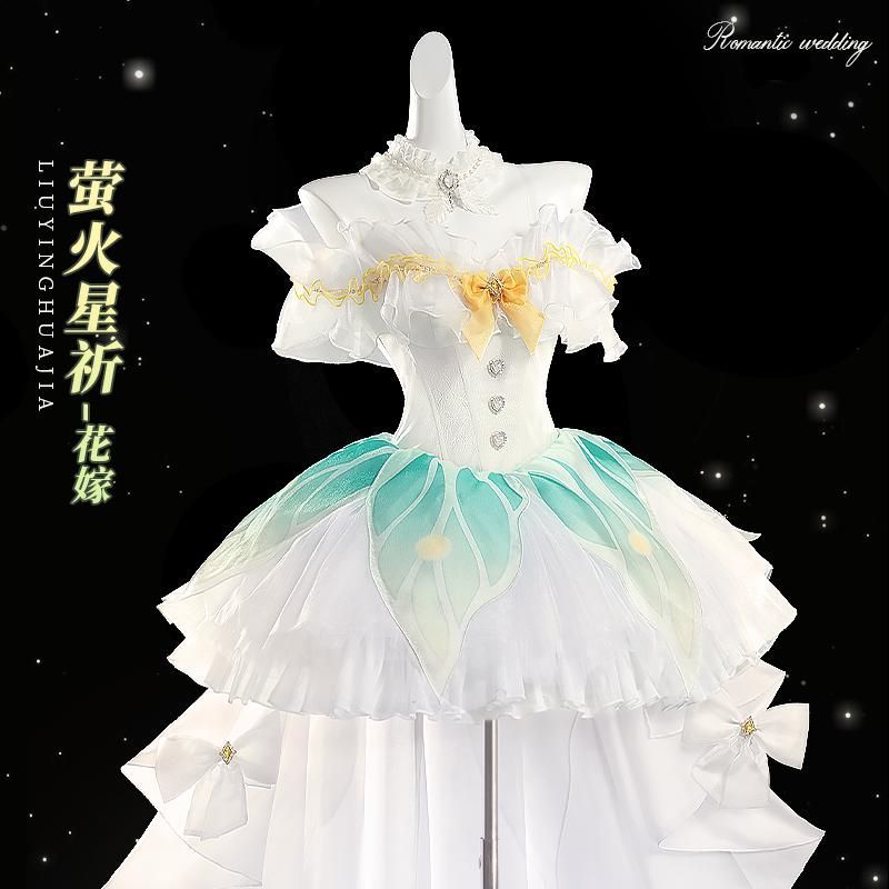 初獣猫 崩壊 スターレイル 流蛍 花嫁 コスプレ衣装 meilu 51210