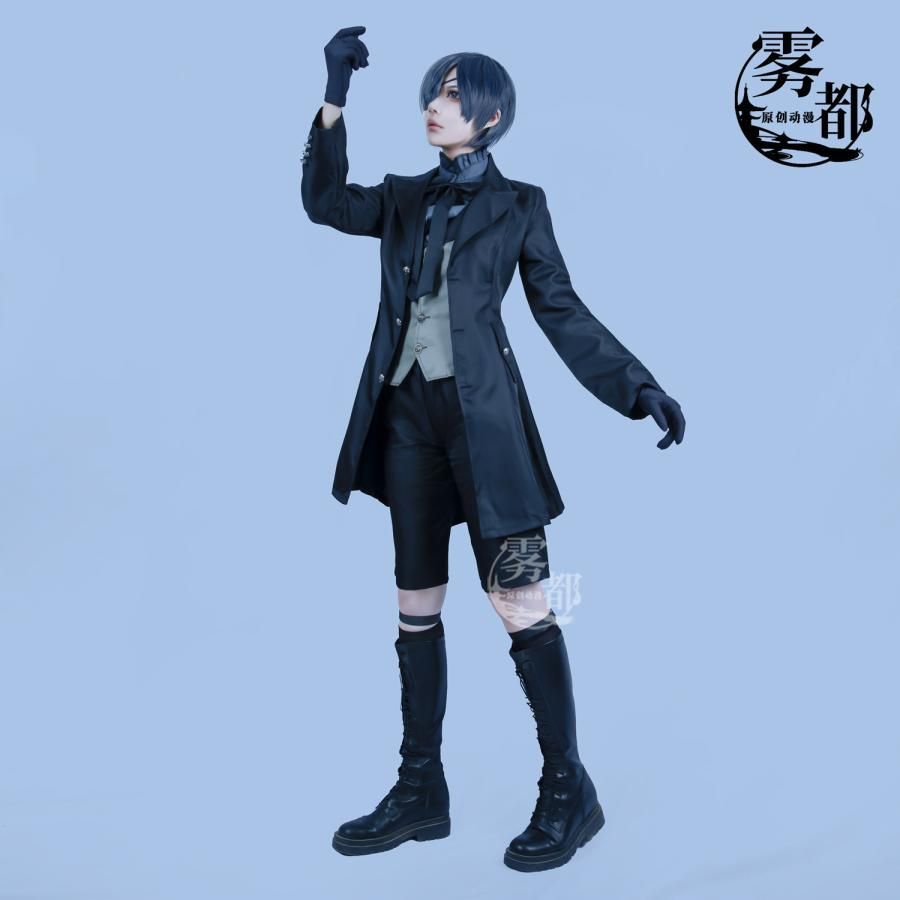 霧都アニメ 黒執事 シエル ファントムハイヴ 悪魔短パン コスチューム meilu 51209