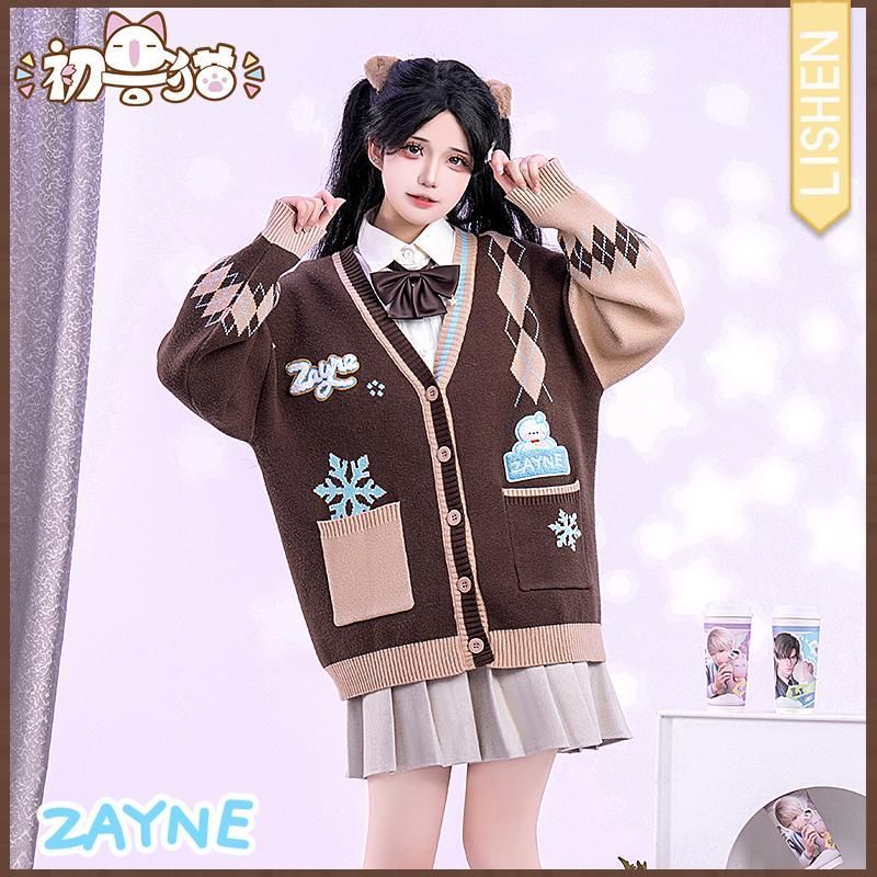 初獣猫 恋と深空 秦徹 デイリー衍生成品 セーターアウター 祁 沈星回 黎深 meilu 51209