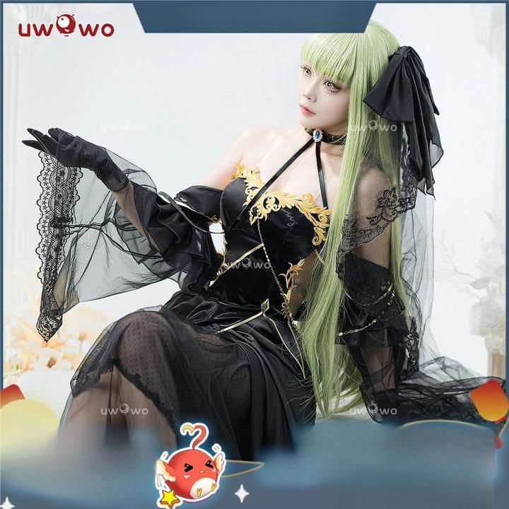高品質 悠窩窩 コスプレ 衣装 コードギアス C.C. 黒礼服 meilu 51205
