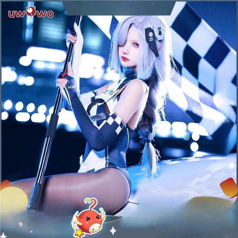 ♥ Uwowo悠窩窩 原神 申鶴 レーシングスーツ コスプレ 衣装 meilu 51209