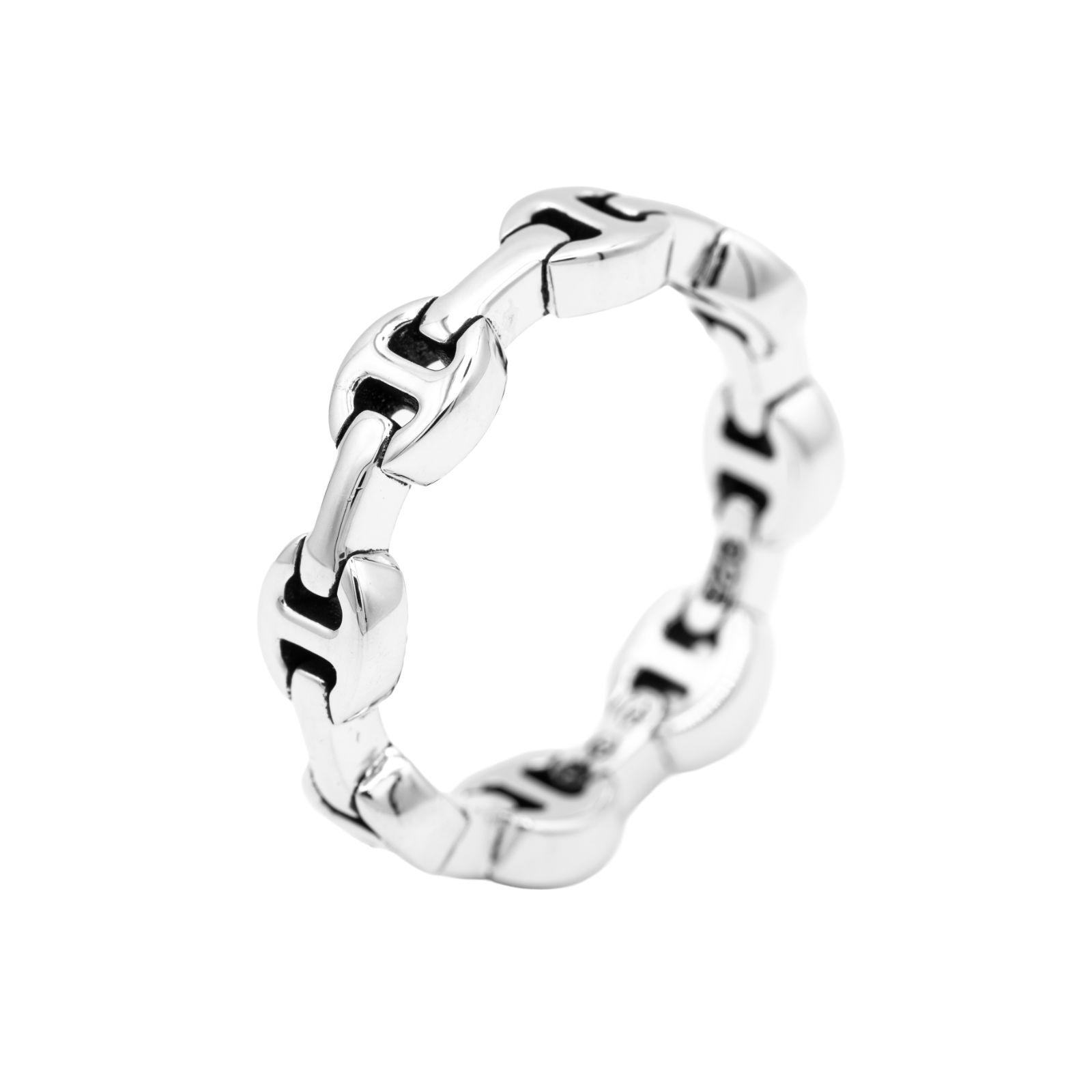 新品】HOORSENBUHS ホーセンブース Dame Tri-Link Ring Silver - メルカリ