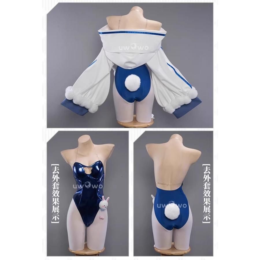 高品質 アズールレーン ラフィー バニーガール コスプレ衣装 フルセット meilu 51205