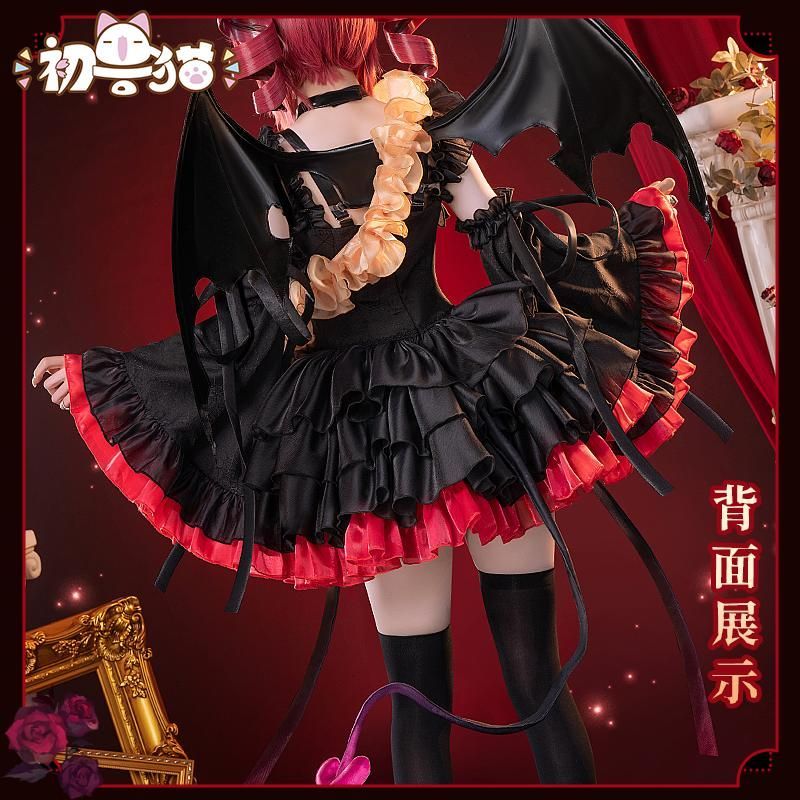 初獣猫 重音テト 小悪魔 コスプレワンピース meilu 51204