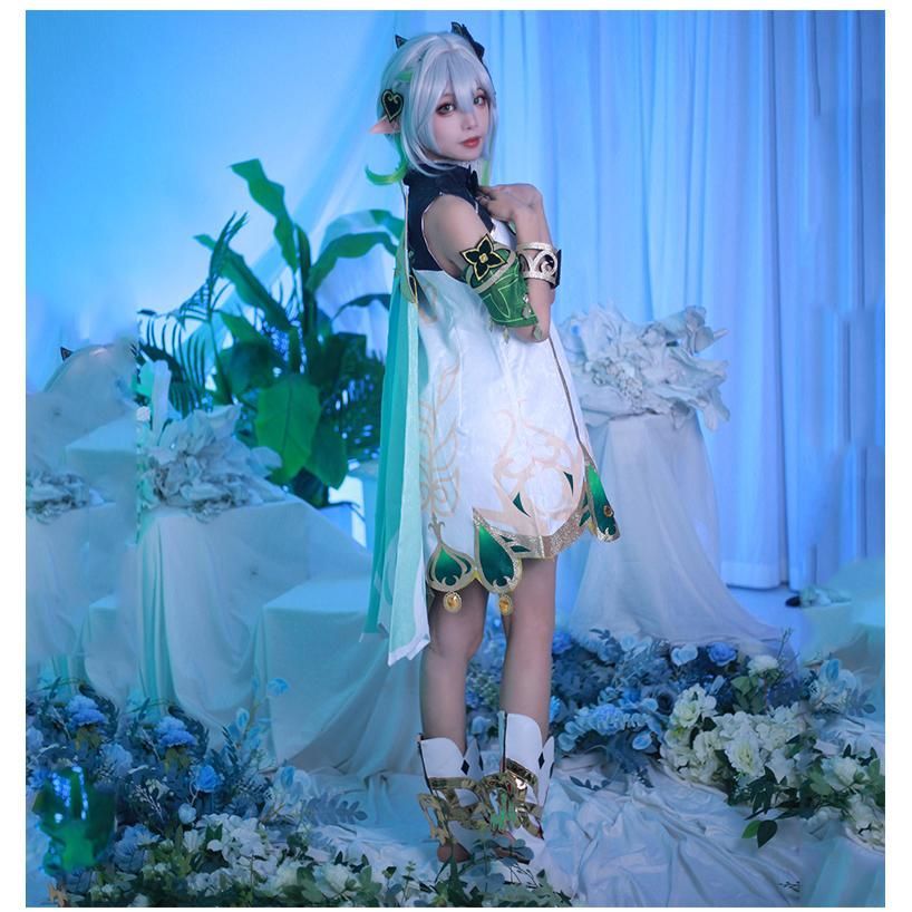  霧都アニメ 原神 ナヒーダ コスプレ衣装 meilu 51209 その他 キャラクター衣装