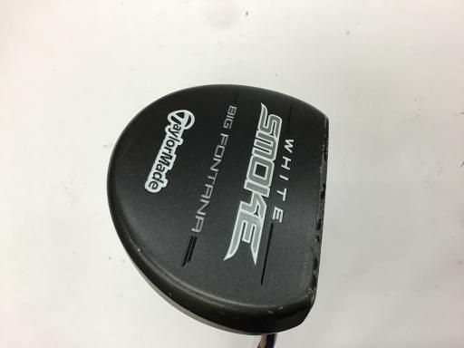 【】 テーラーメイド WHITE SMOKE BIG FONTANA(ブラック) 34インチ パター PT スチール (フレックスその他) メンズ 男性用 右利き 右用 Cランク ゴルフクラブ