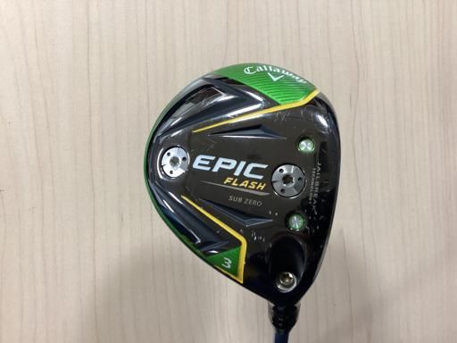 中古】 キャロウェイ EPIC FLASH SUBZERO 3W フェアウェイウッド FW