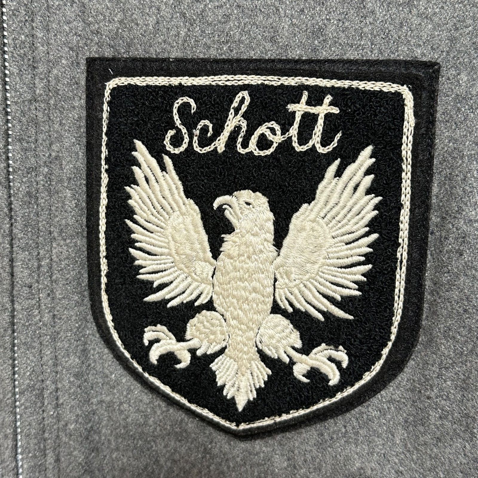 Schott ショット　グレー ウール ミリタリージャケット　スタジャン　XL 楽天市場】【11/20 20時〜エントリーでP5倍】ショット SCHOTT 当店別注