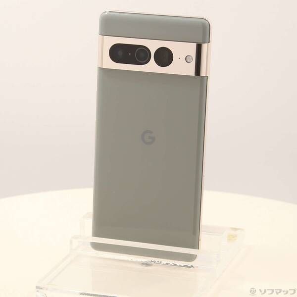 中古品〕 Google Pixel 7 Pro 128GB ヘイゼル GA034 au SIMフリー