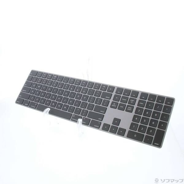 品〕 Magic Keyboard テンキー付 US配列 スペースグレイ MRMH2LL／A