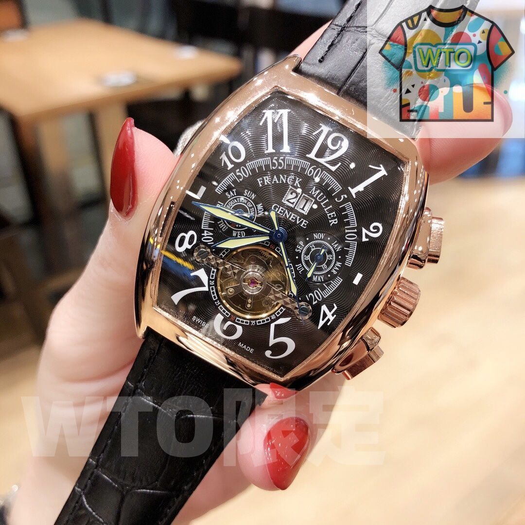 今日特価】Franck Muller フランク・ミュラー 強化鉱物質耐摩耗ガラス