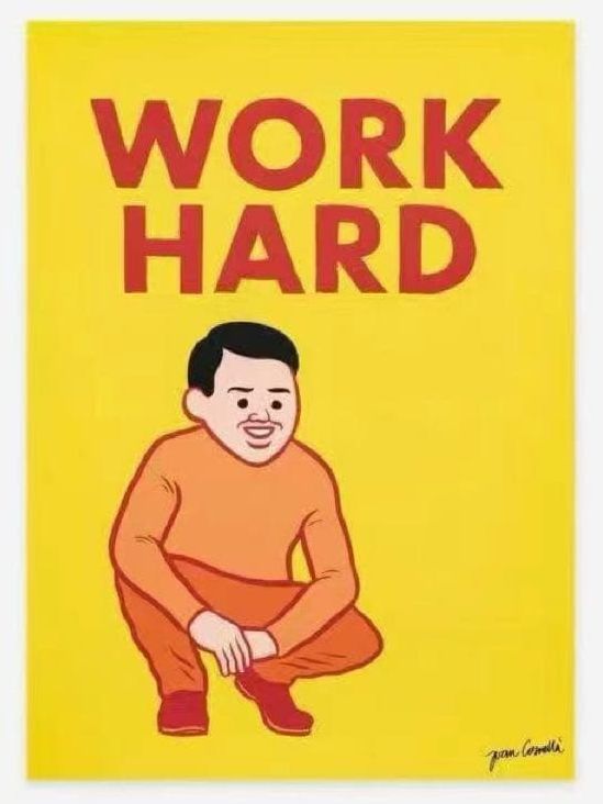 JoanCornella「Work Hard and Then Die」版画 JoanCornella「Work Hard and Then Die」版画 - メルカリ