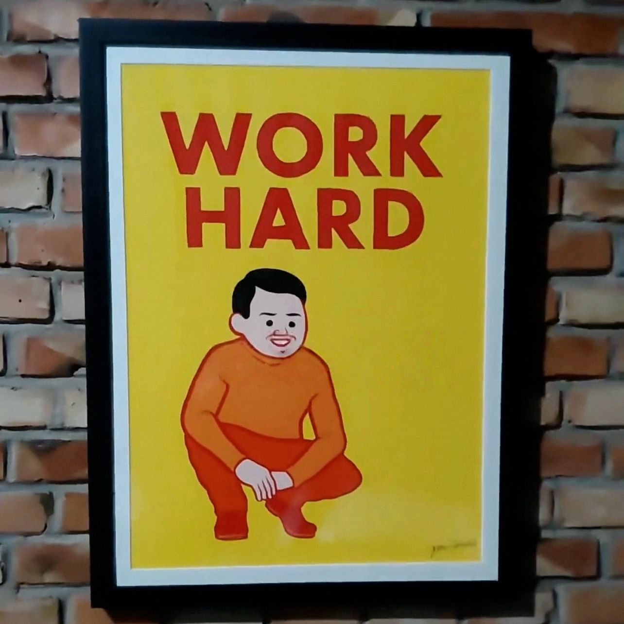 JoanCornella「Work Hard and Then Die」版画 JoanCornella「Work Hard and Then Die」版画 - メルカリ