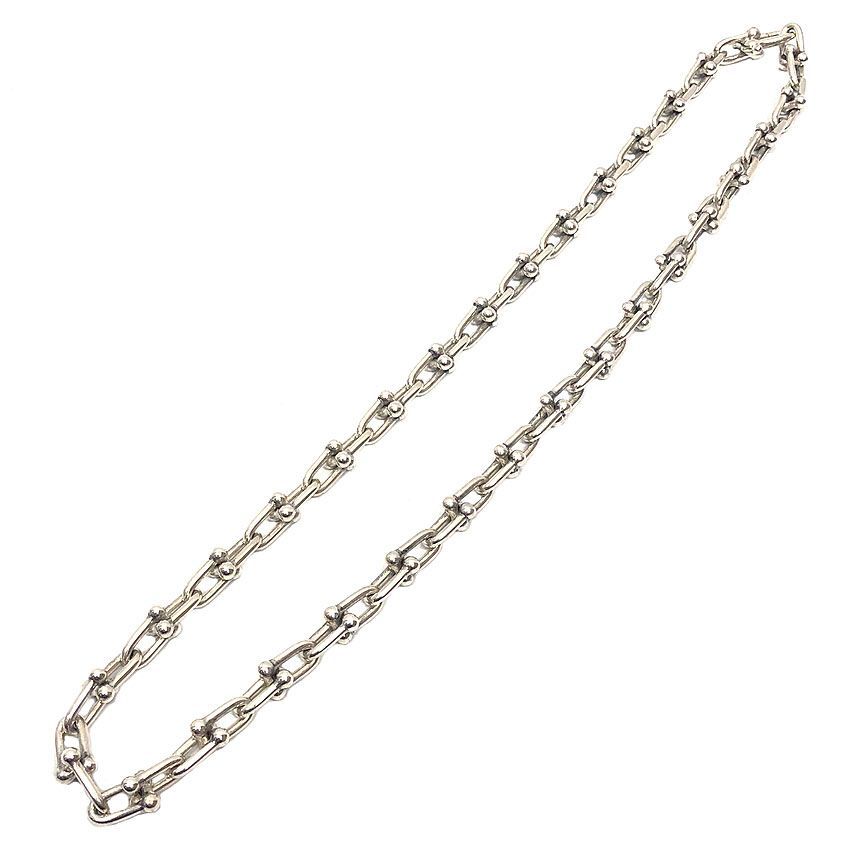 TIFFANY&CO. ティファニー ハードウェア スモールリンクネックレス 