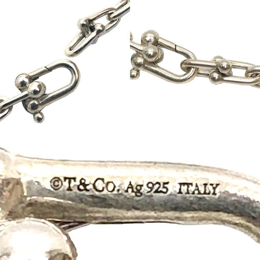 TIFFANY&CO. ティファニー ハードウェア スモールリンクネックレス 