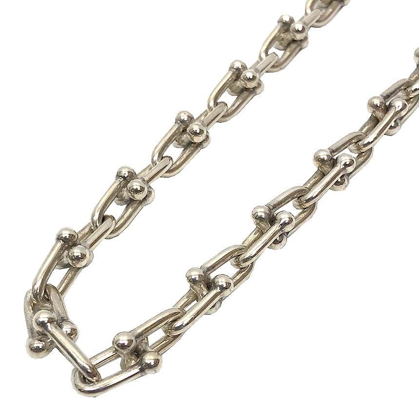 TIFFANY&CO. ティファニー ハードウェア スモールリンクネックレス 